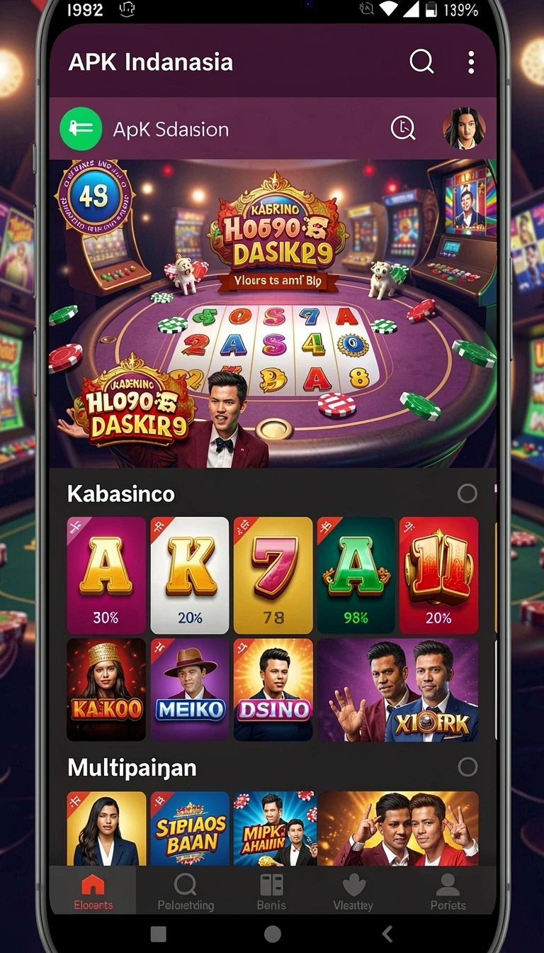 Tampilan utama aplikasi nusantaratoto Terbaru: Download APK Resmi dan Aman yang intuitif dan efisien.
