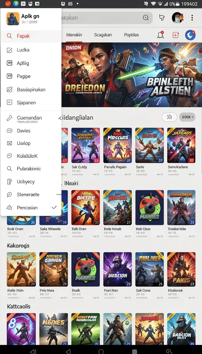 Tampilan utama aplikasi Review Aplikasi vip802 yang intuitif dan efisien.