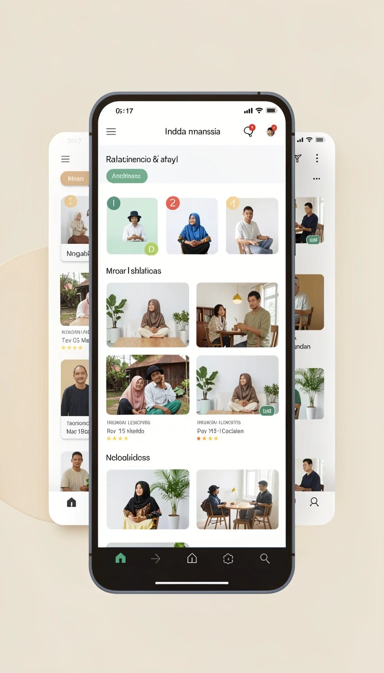 Tampilan utama aplikasi Aplikasi api88 Resmi dan Terpercaya di Android yang intuitif dan efisien.