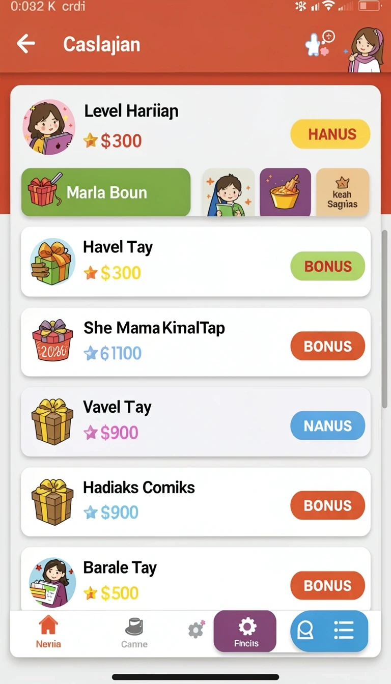 Tampilan utama aplikasi Aplikasi naga1001 Resmi: Download dan Instalasi yang intuitif dan efisien.