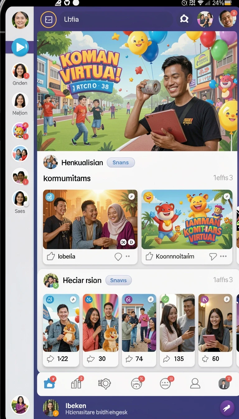 Tampilan utama aplikasi Aplikasi rsnvip6 Resmi: Download dan Instalasi yang intuitif dan efisien.