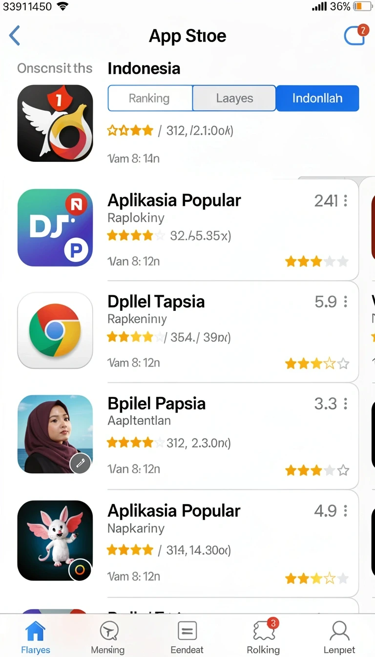 Tampilan utama aplikasi Aplikasi megavisa88 Resmi dan Terpercaya di Android yang intuitif dan efisien.