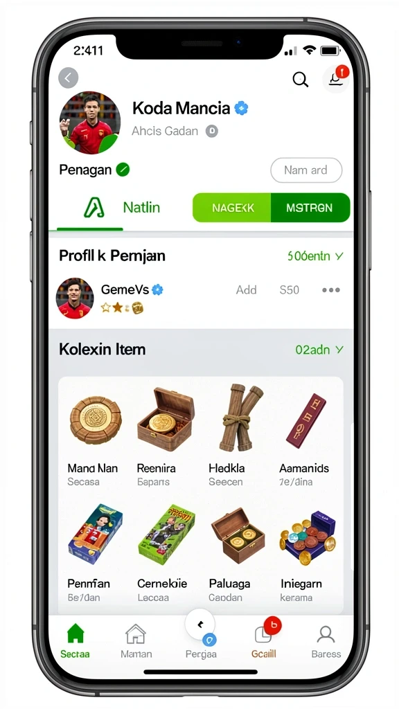 Tampilan utama aplikasi Aplikasi dewakoin99 Resmi: Download dan Instalasi yang intuitif dan efisien.